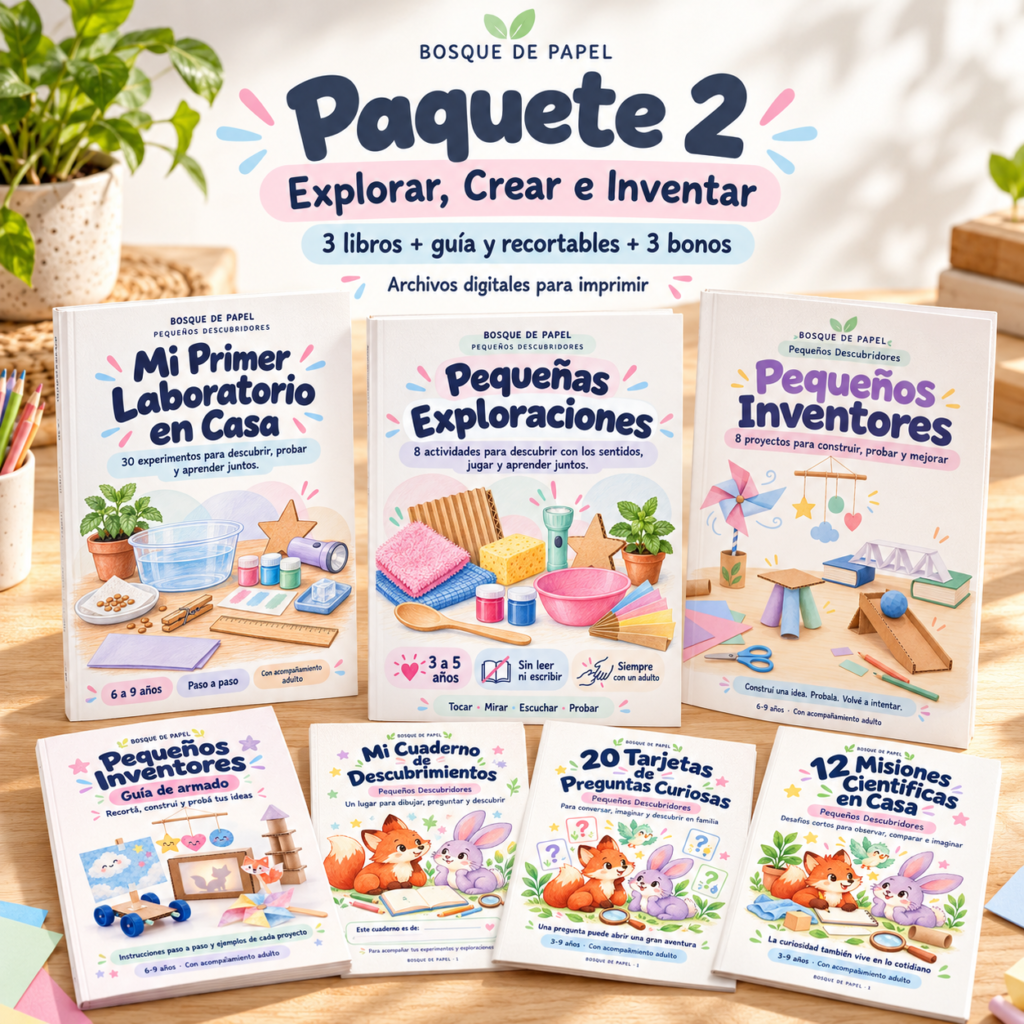 Paquete 2 · Explorar, Crear e Inventar